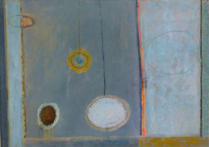 Imagined Place, 2005, oil-pastel, 20" x 16"