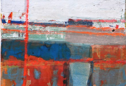 dry docks 1, 2013, mixed media, 10" x 8"