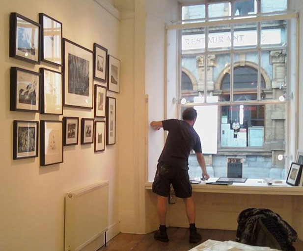 Hanging the show 2016