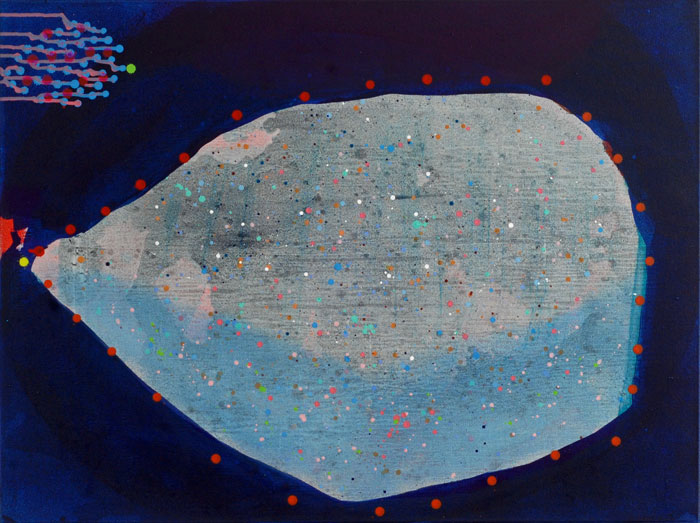 rock with sea creatures