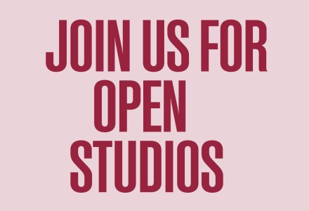 Open studios poster 28 November 11am til 6pm
